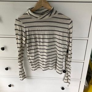 Urban outfitters striped long sleeve top